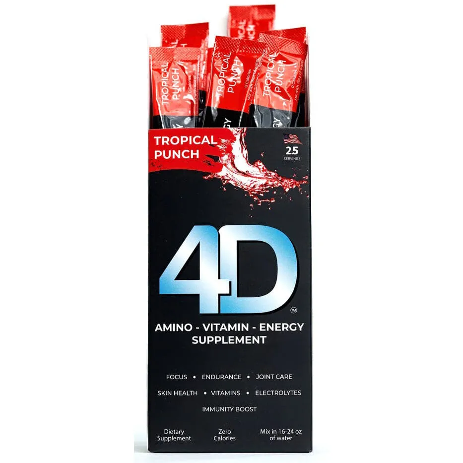 4D CLEAN ENERGY SINGLE PACKS