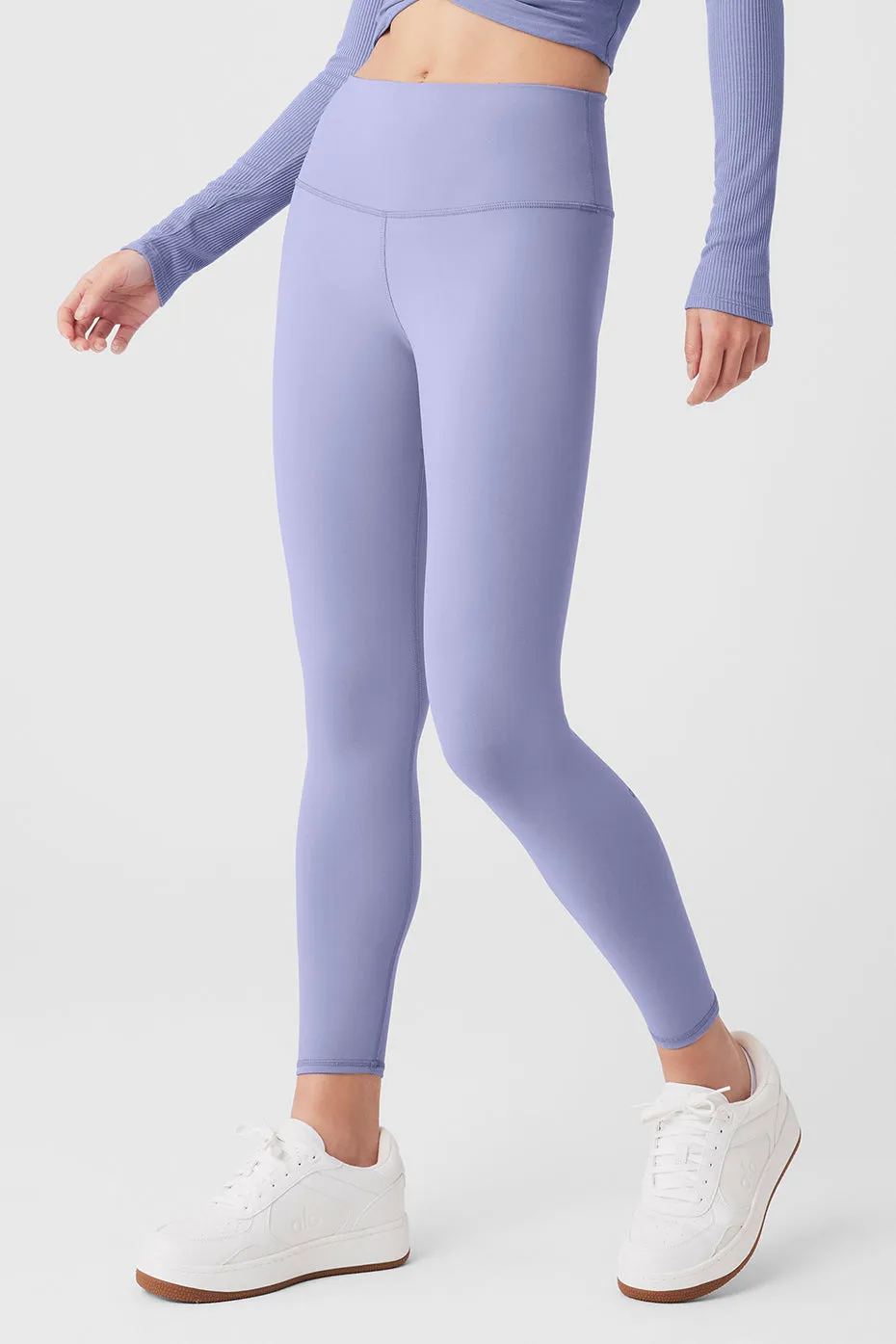 7/8 High-Waist Airbrush Legging - Lilac Blue