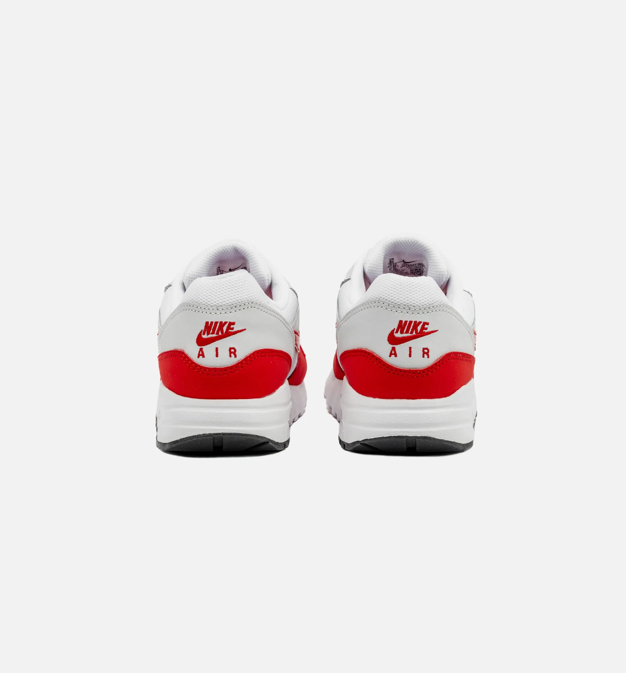 Air Max 1 Grade School Lifestyle Shoe - Red/White