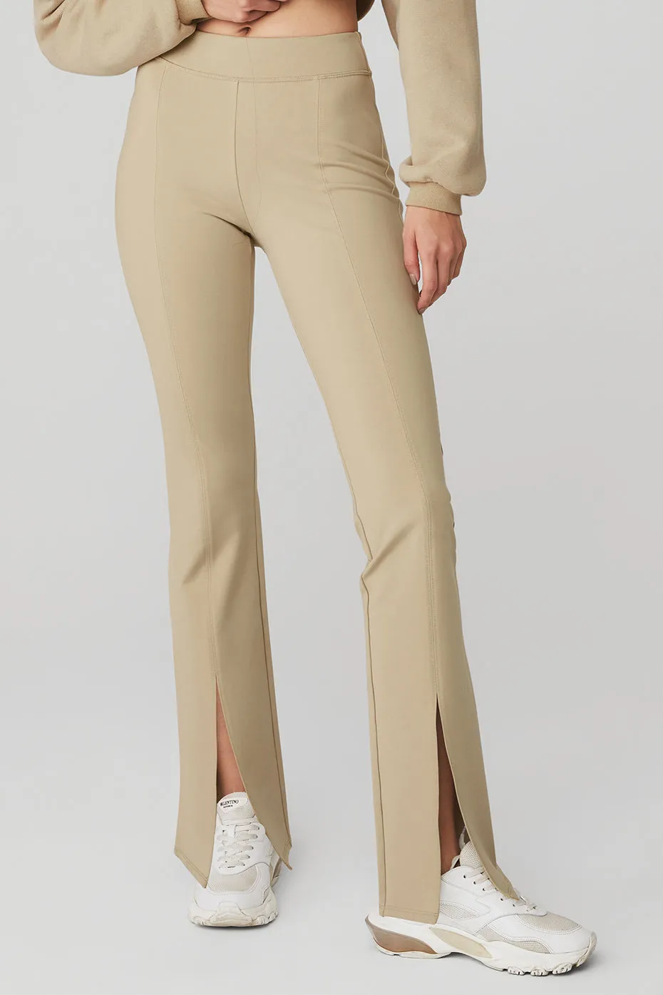 Airbrush High-Waist Flutter Legging - California Sand