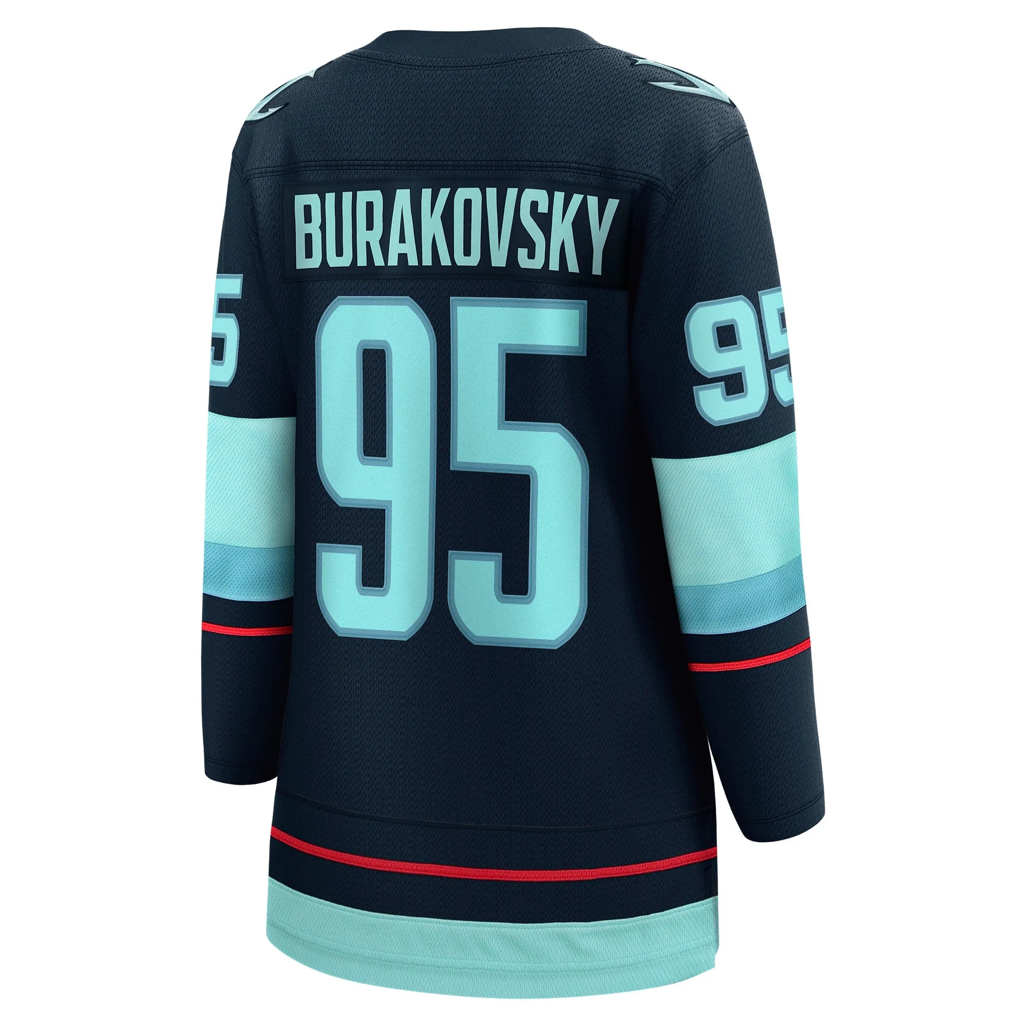 Andre Burakovsky Seattle Kraken Fanatics Branded Women's Home Breakaway Player Jersey - Navy