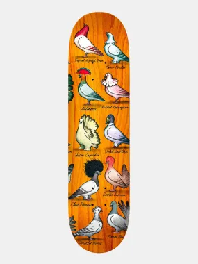 Antihero Deck Chris Pfanner Showpigeons - Assorted Stains