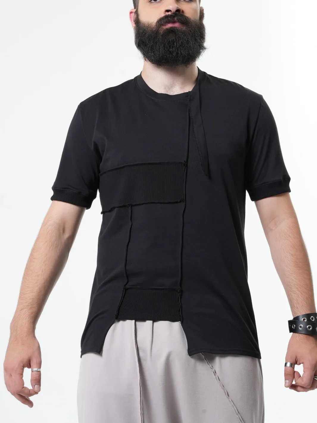 Asymmetric Tshirt for Men