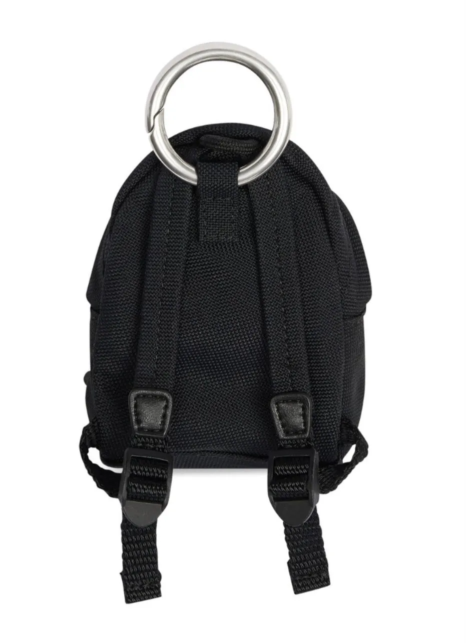 Balenciaga Micro Backpack Keychain In Black