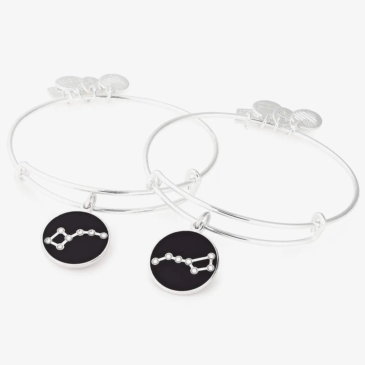 Big   Little Dipper Charm Bangles, Set of 2