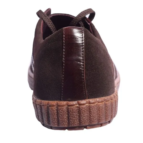 Brown Pure Suede Leather Shoe