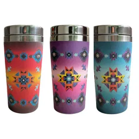 Canadian Distributors Aztec Pattern Travel Mug