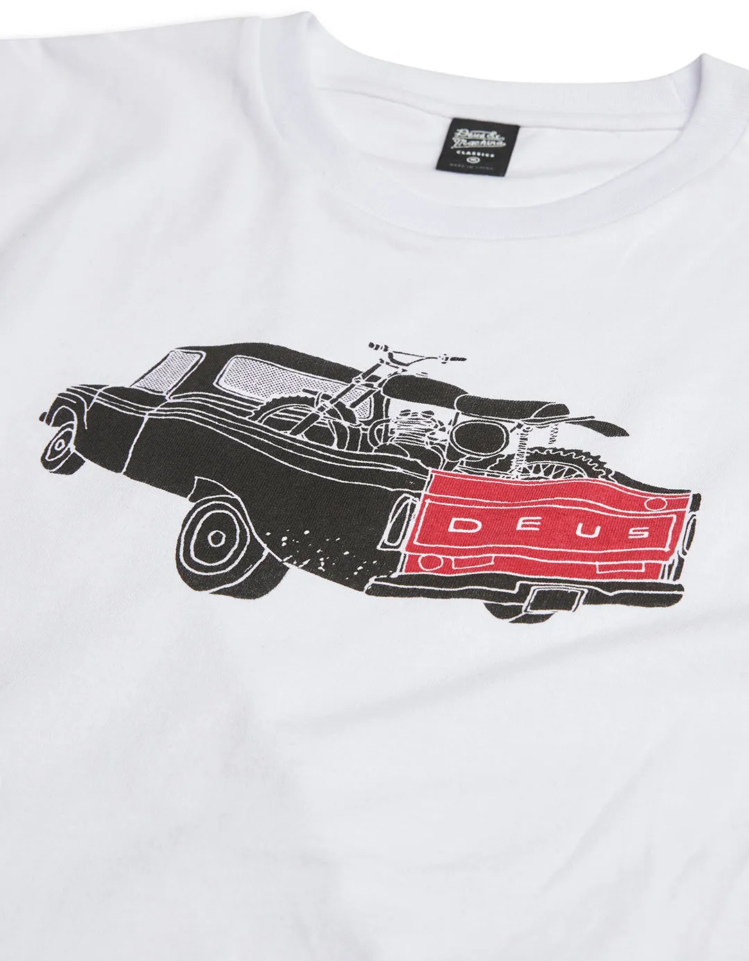 Carby Pickup Tee - White