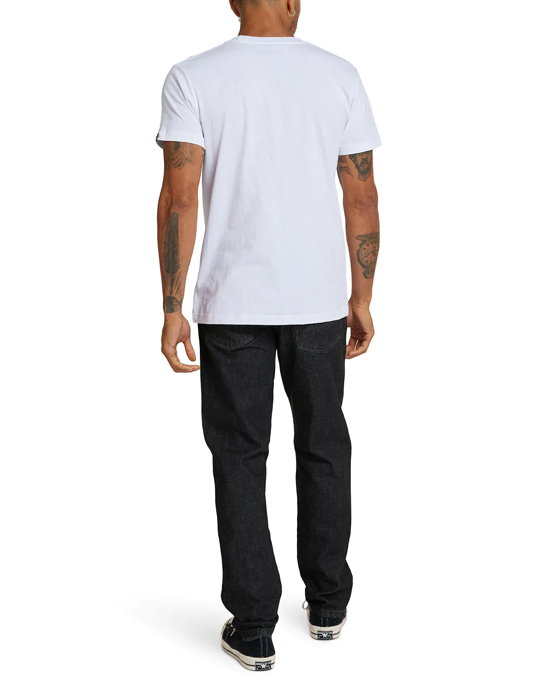 Carby Pickup Tee - White