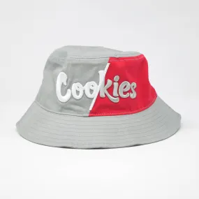 CHANGING LANES BUCKET HAT GREY/RED