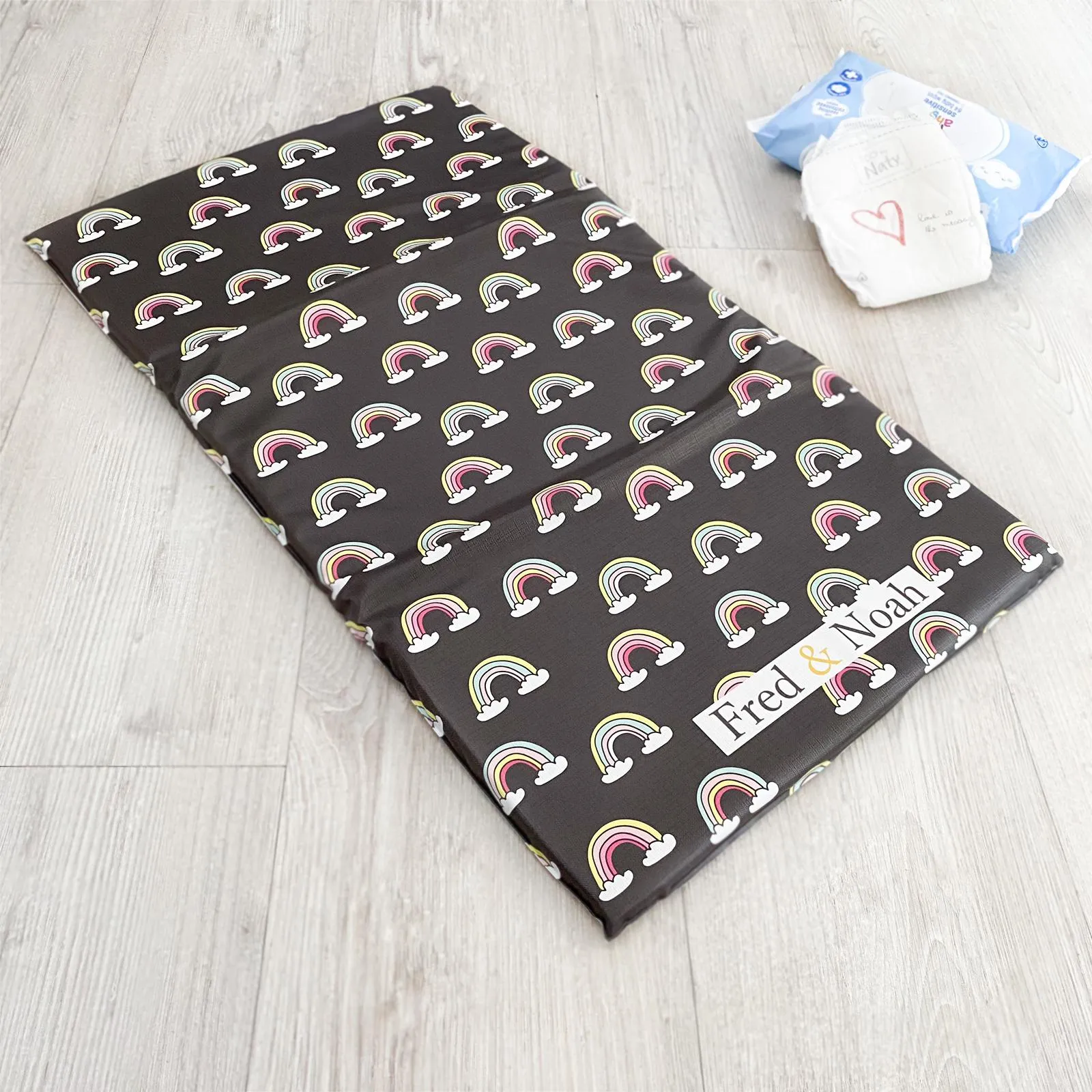 Flamingo print Changing Mat (all sizes)