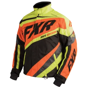 FXR Cold Cross Mens Jacket Black/Orange/Hi Vis