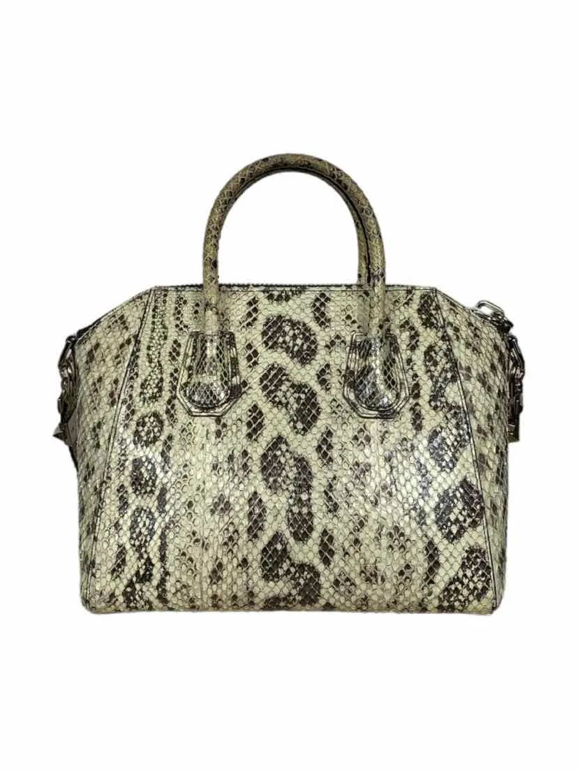 Givenchy Snakeskin Small Antigona Purse