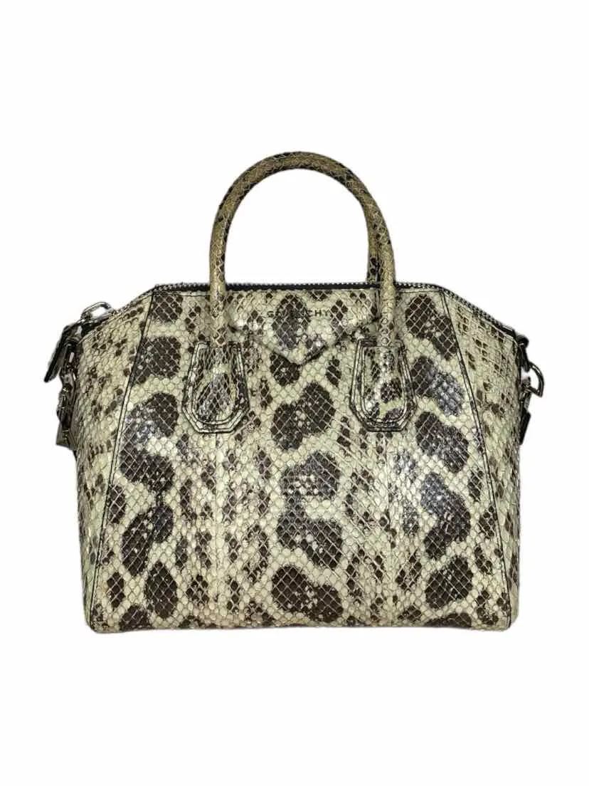 Givenchy Snakeskin Small Antigona Purse