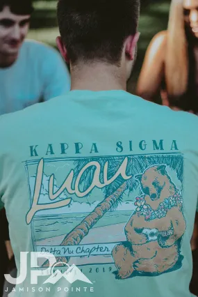 Kappa Sigma Luau Bear Social Tee