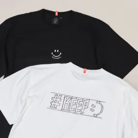 Kickstage #KEEP Smile Logo Tee [KS103]