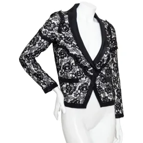 Lace Tuxedo Jacket