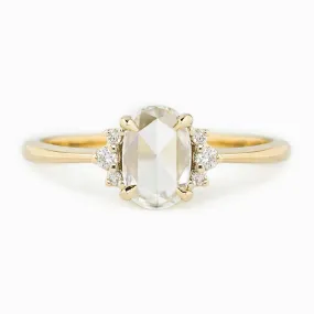 Lena Oval Rose Cut Diamond Ring