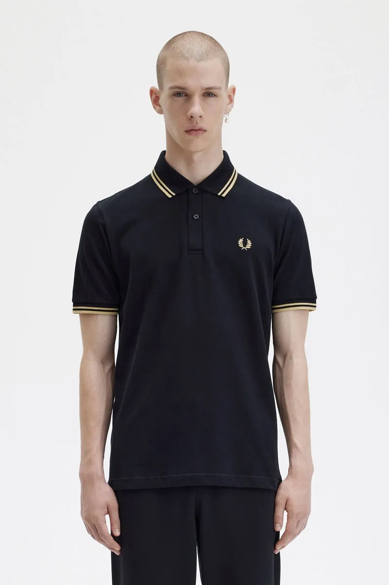 M12 FRED PERRY TWIN TIPPED SHIRT