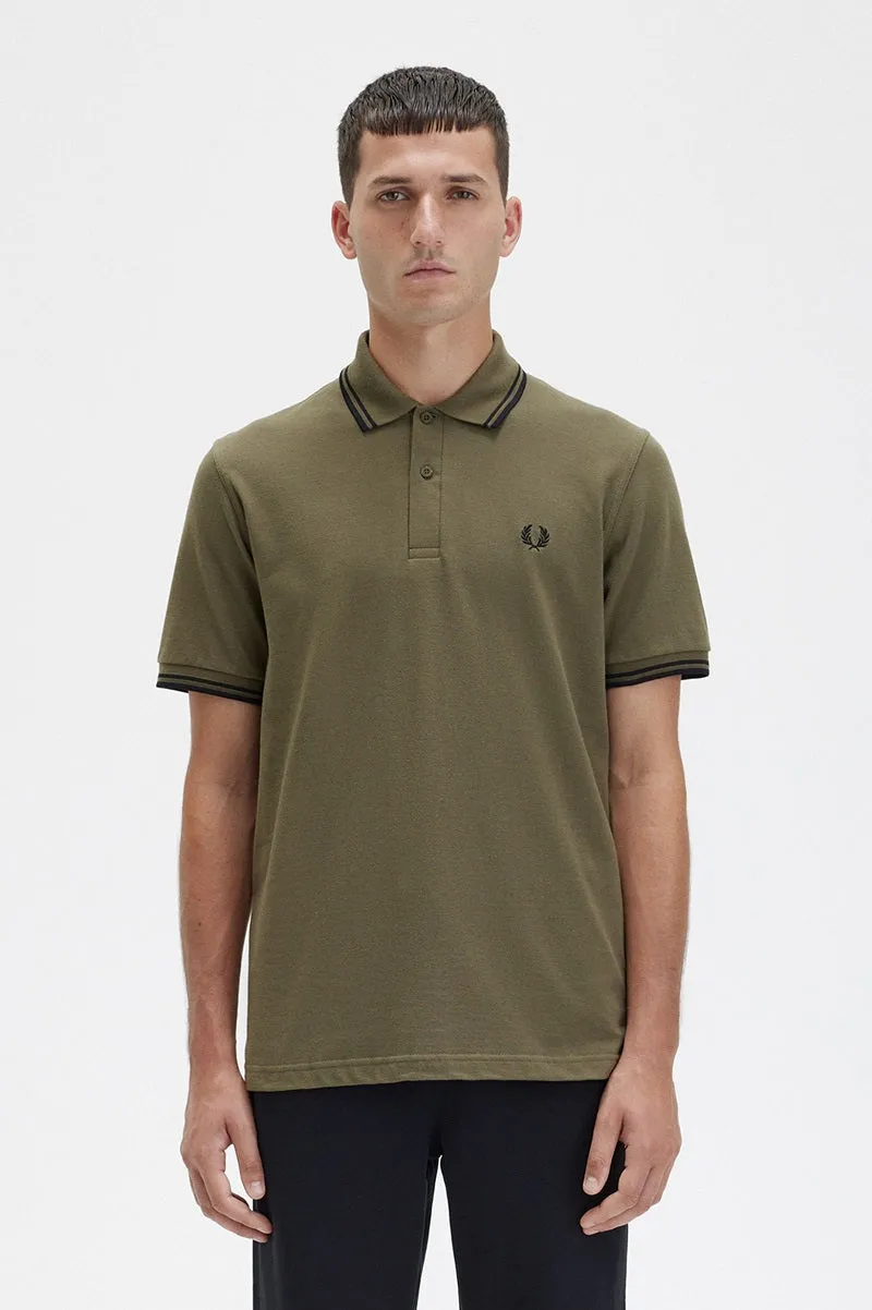 M12 FRED PERRY TWIN TIPPED SHIRT