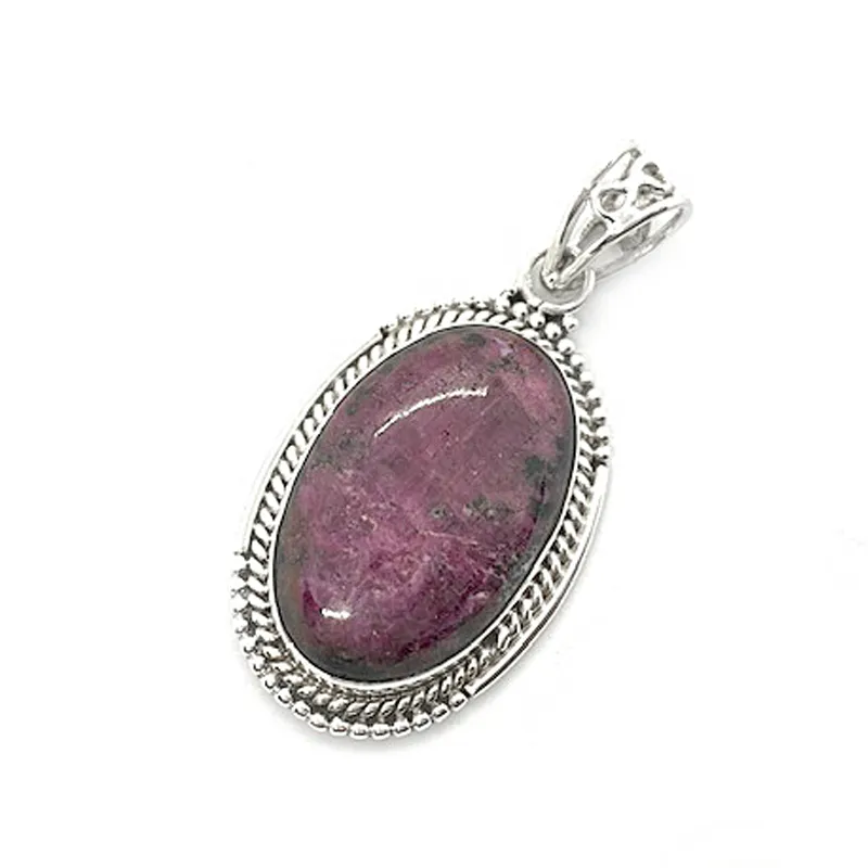 Maisie Ruby Zoisite Gemstone Pendant