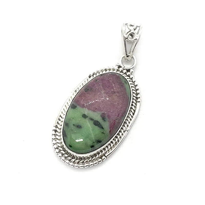 Maisie Ruby Zoisite Gemstone Pendant