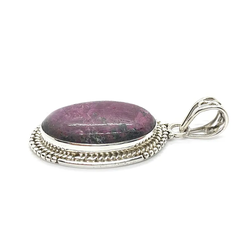 Maisie Ruby Zoisite Gemstone Pendant