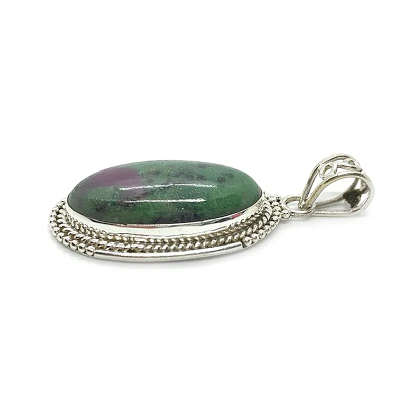 Maisie Ruby Zoisite Gemstone Pendant