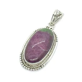 Maisie Ruby Zoisite Gemstone Pendant