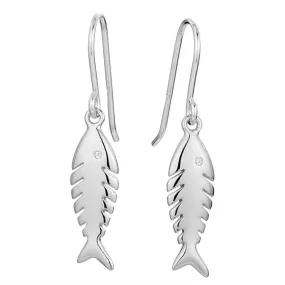 Mariner Fishbone Earrings