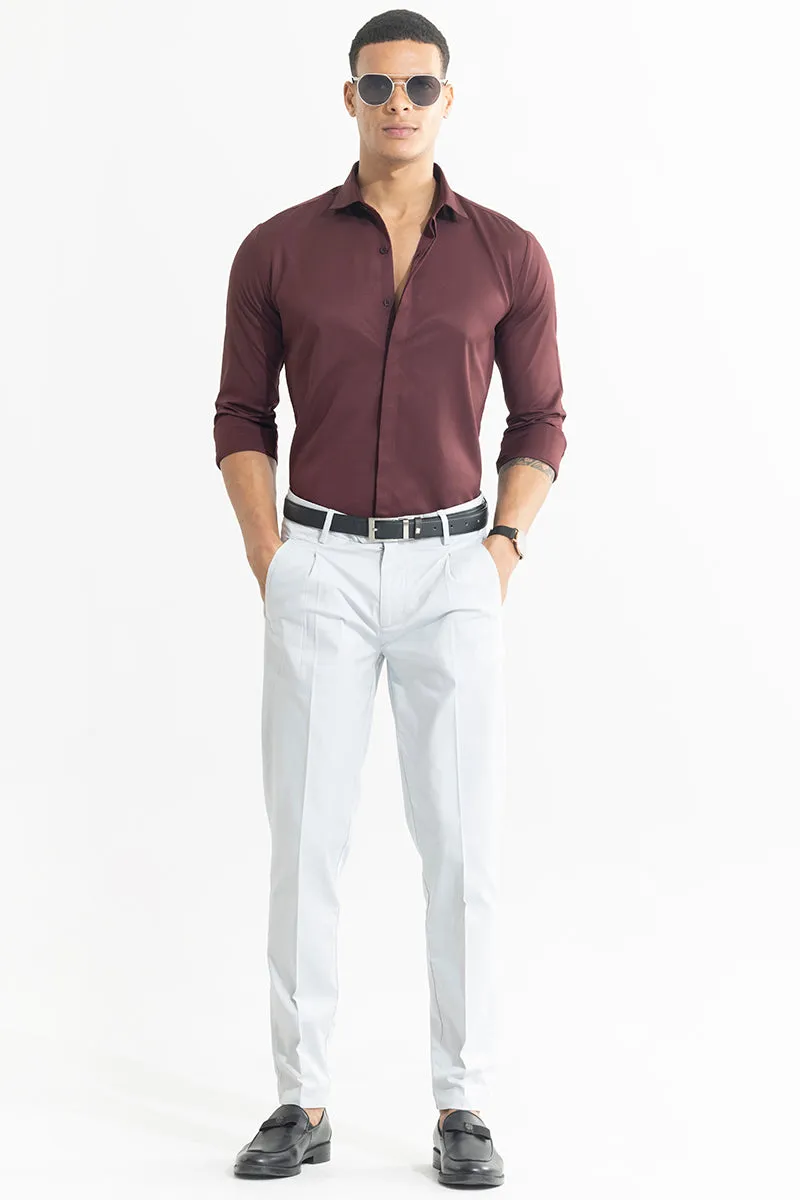 Meteoric Wine Red Shirt