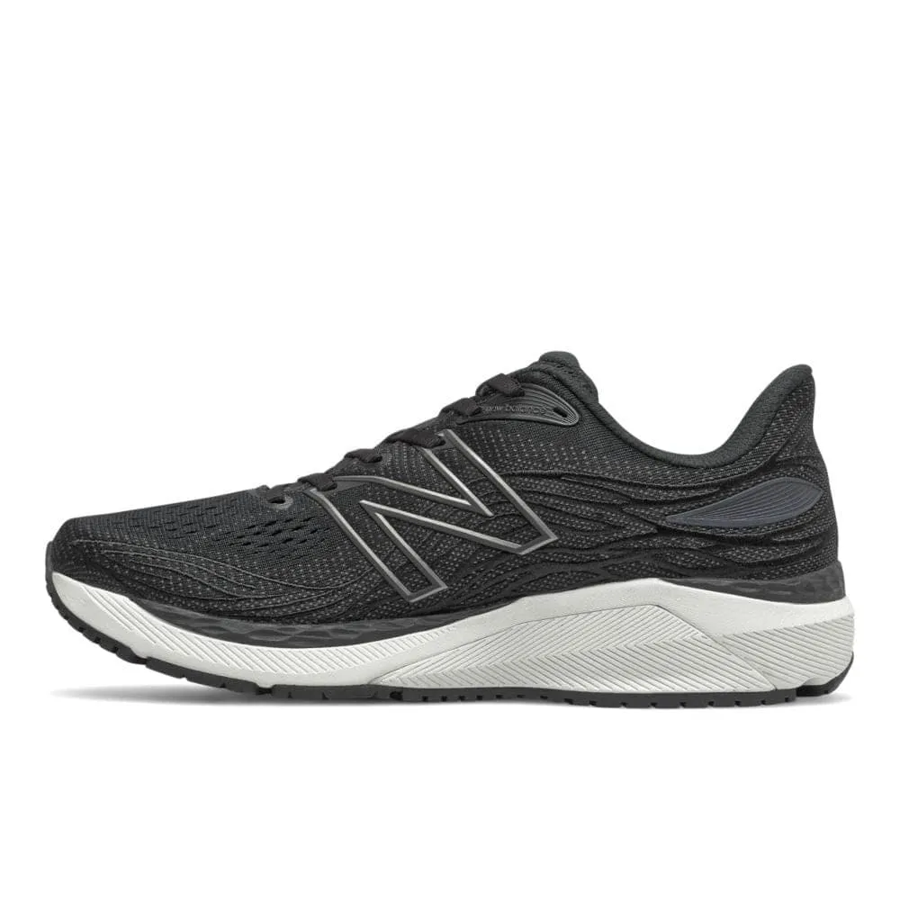 New Balance Fresh Foam X 860 v12 Wide (Men's) - Black/White