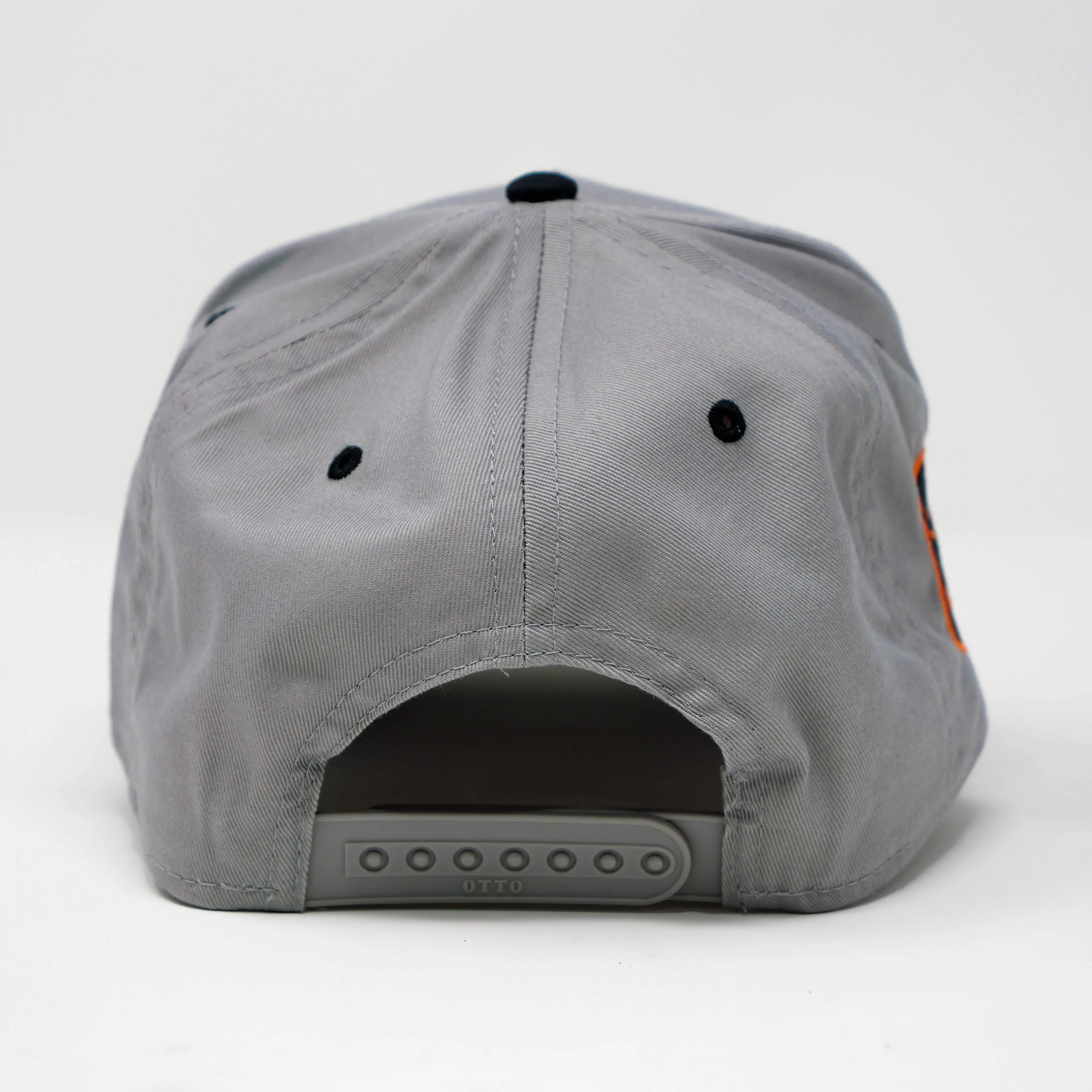 PARANOIA SNAPBACK HAT GREY/ORANGE