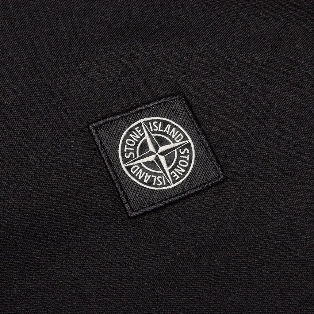 Patch Logo L/S Tee - Black