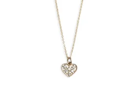 RTS Petite Moissanite Heart Charm