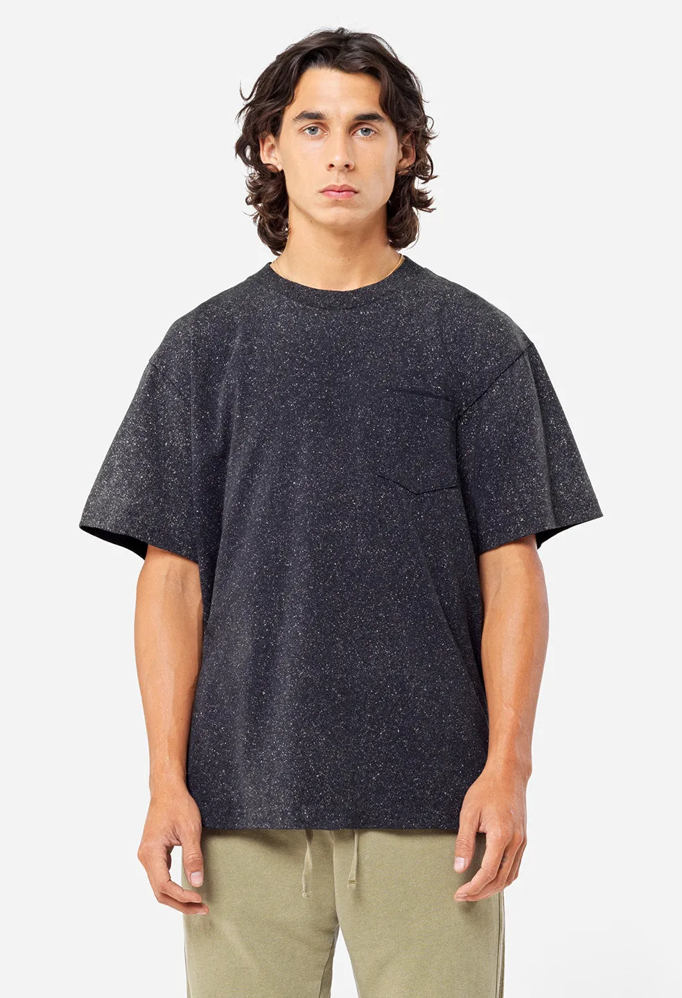 Salt Wash Pocket Tee / Black