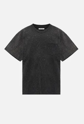 Salt Wash Pocket Tee / Black