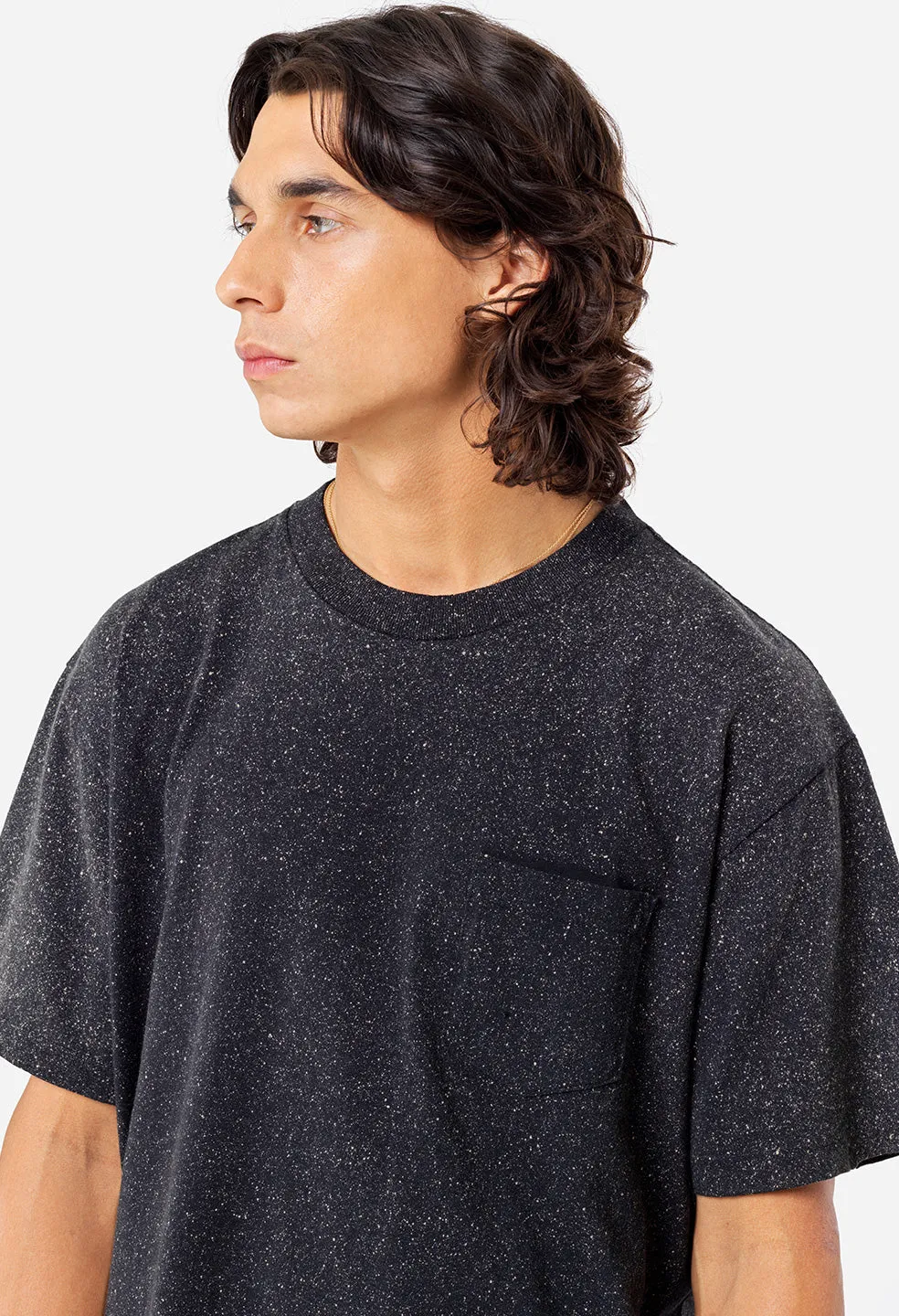 Salt Wash Pocket Tee / Black