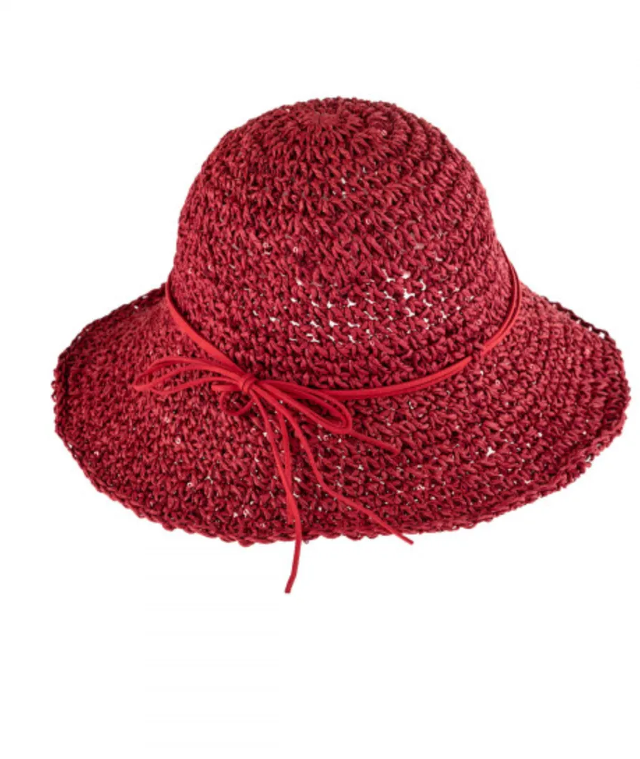 Shimmer Weaved Bucket Hat