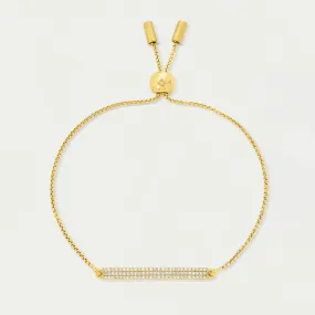 Signature Pavé Bar Chain Bracelet