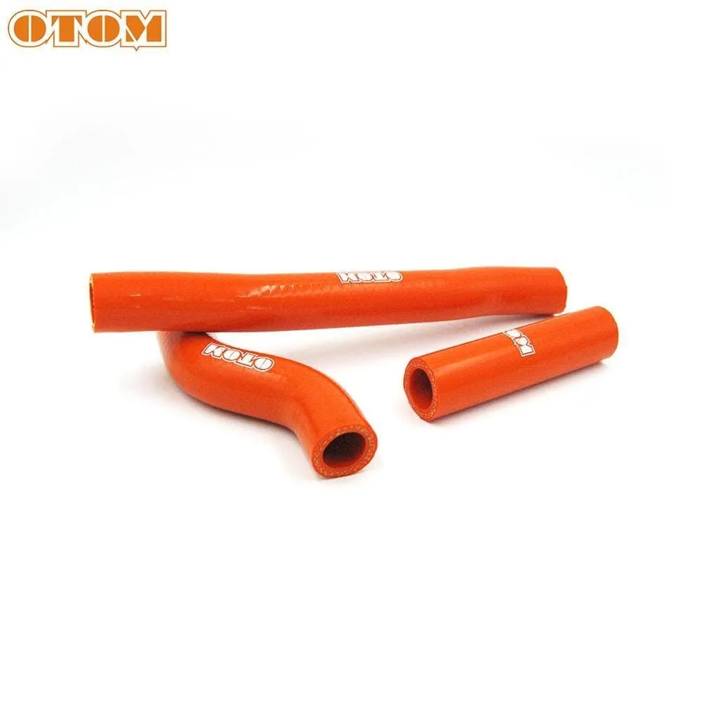 Silicone Radiator Hose LY-001 For KTM SX250 XC250 XC-W300 XC300 HUSQVARNA TC250 TE250 TE300 TX300 ORANGE