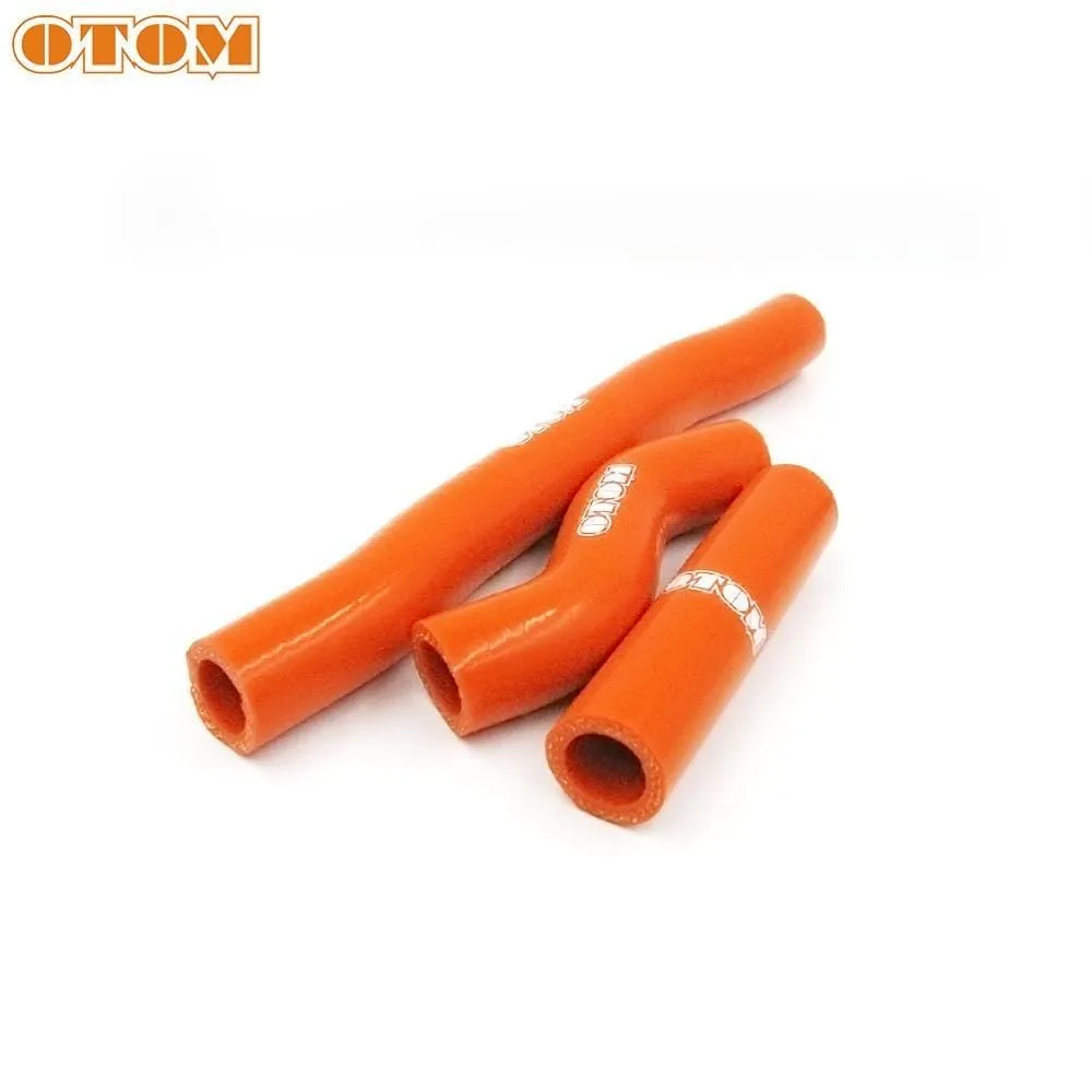 Silicone Radiator Hose LY-001 For KTM SX250 XC250 XC-W300 XC300 HUSQVARNA TC250 TE250 TE300 TX300 ORANGE