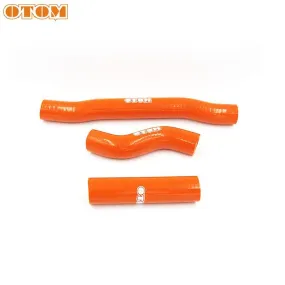 Silicone Radiator Hose LY-001 For KTM SX250 XC250 XC-W300 XC300 HUSQVARNA TC250 TE250 TE300 TX300 ORANGE