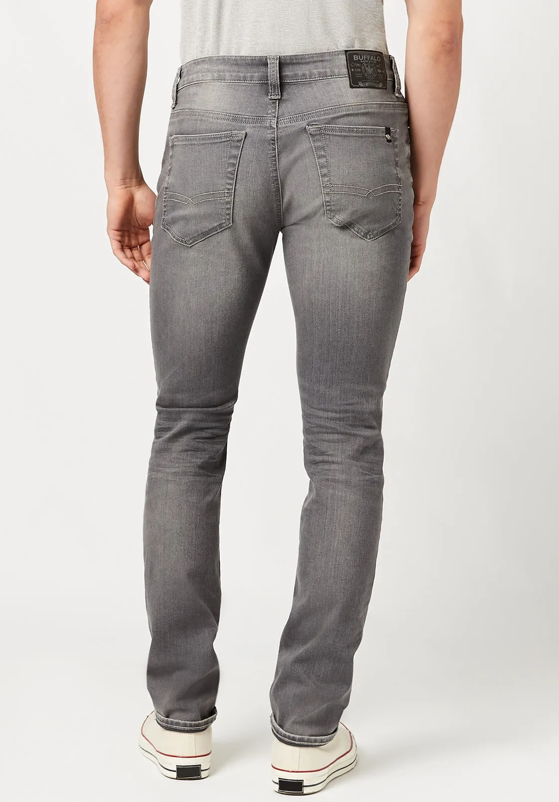 Slim Ash Men's Jeans in Grey Sanded - BM22721