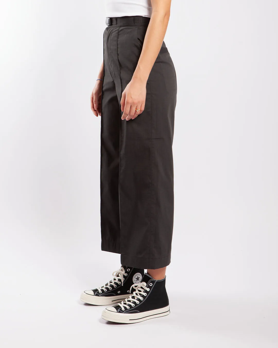 Snow Peak FR Stretch Wide-Leg Pants Black