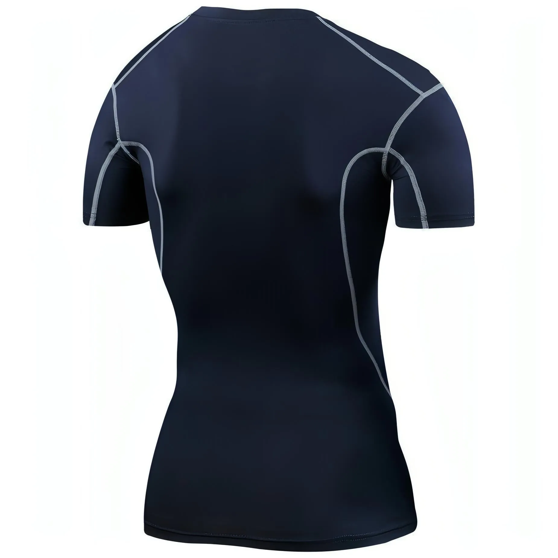 TCA Pro Performance Short Sleeve Mens Compression Top - Navy