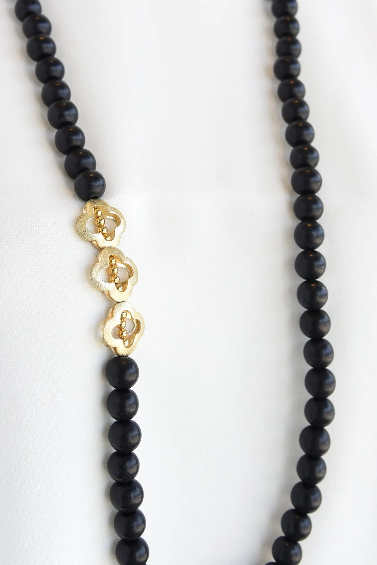 THE JOANNA NECKLACE -BLACK