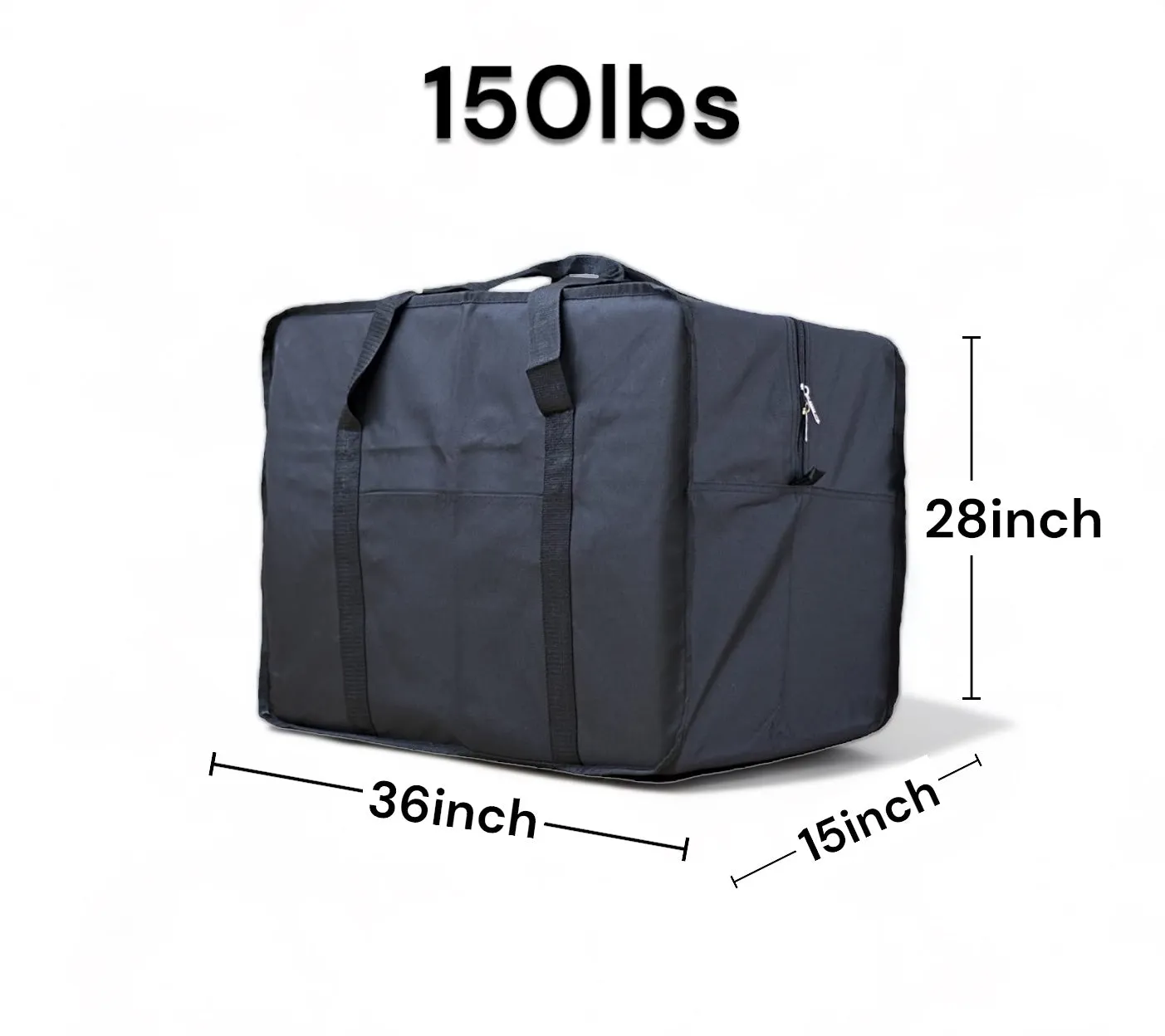 Travel Duffle Bags for 150lbs Available in Black