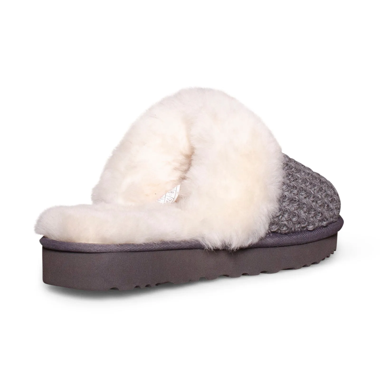 UGG Cozy Knit Charcoal Slippers - Women's