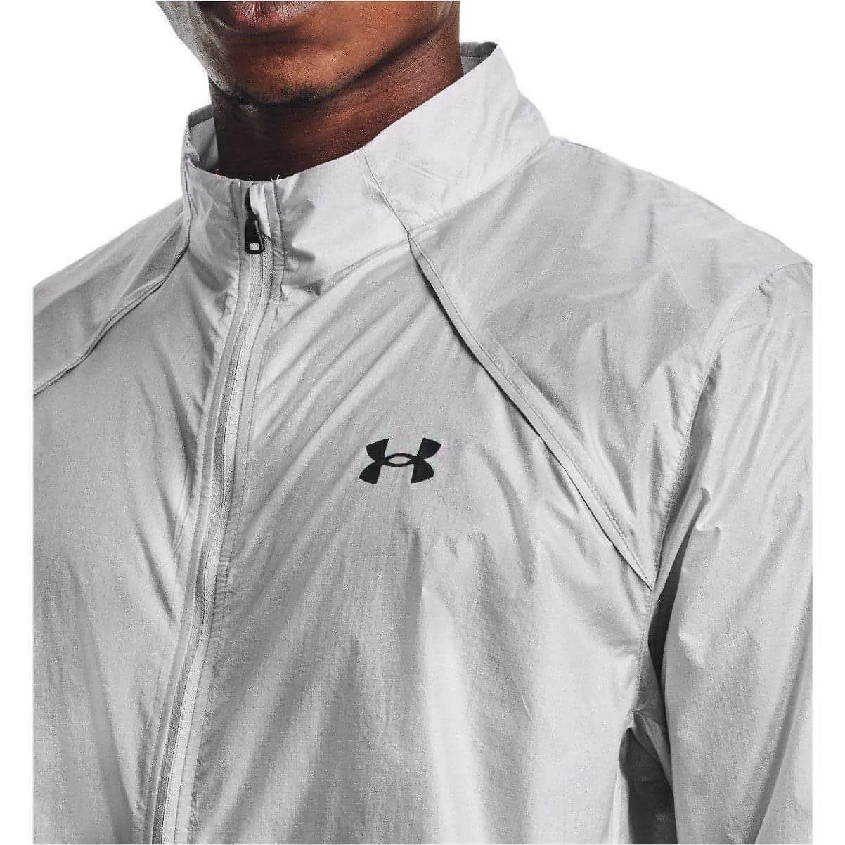 Under Armour Impasse 2.0 Mens Running Jacket - Grey